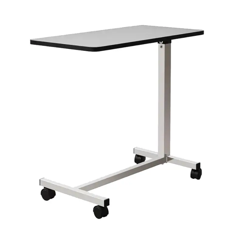 Adjustable Overbed Table for Hospitals with Rot...